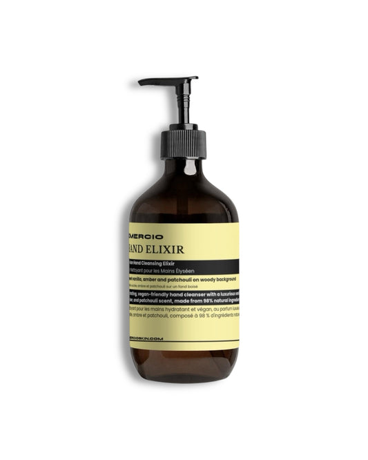 Elysian Hand Cleansing Elixir, Patchouli & Amber Vanilla